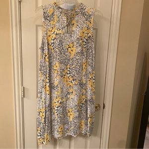 Loft plus sleeveless dress